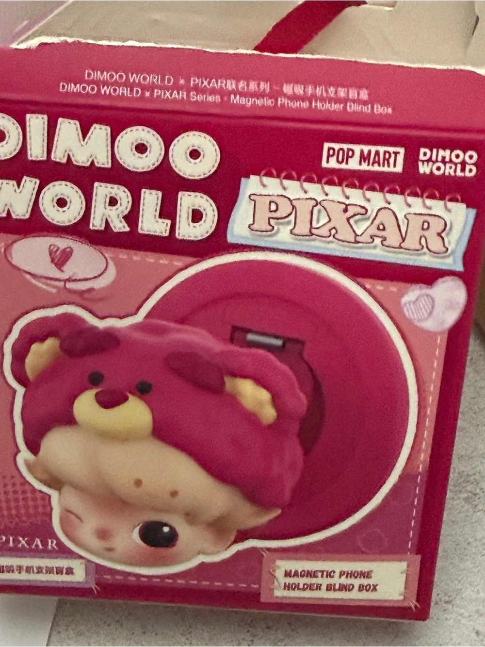 Dimoo World Pixar Magnetic Phone Holder Clip